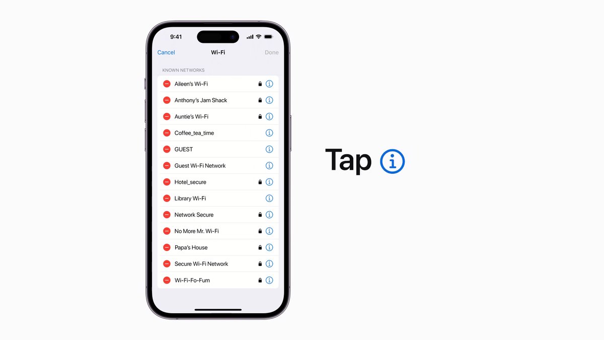 WLAN-Passwörter auf dem iPhone und iPad anzeigen