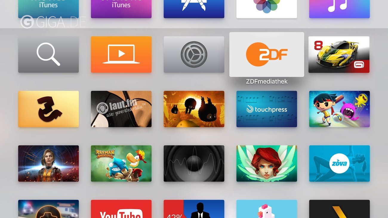 Apps für Apple TV