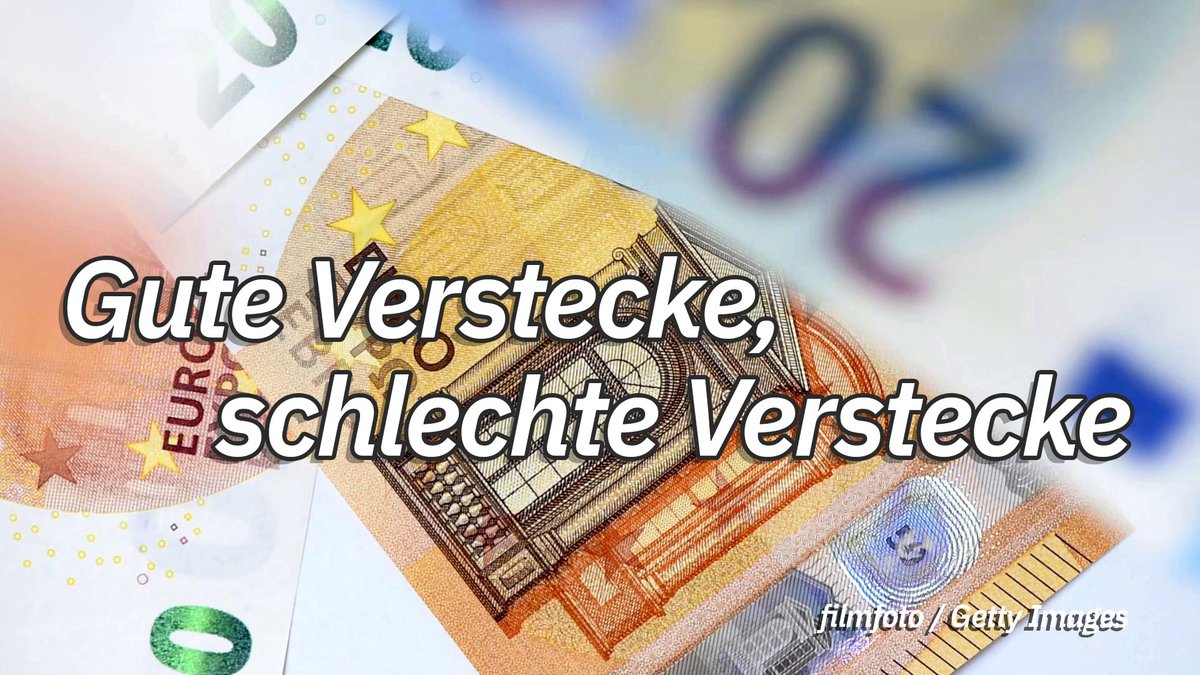 Die besten Verstecke für Bargeld Die besten Verstecke für Bargeld
