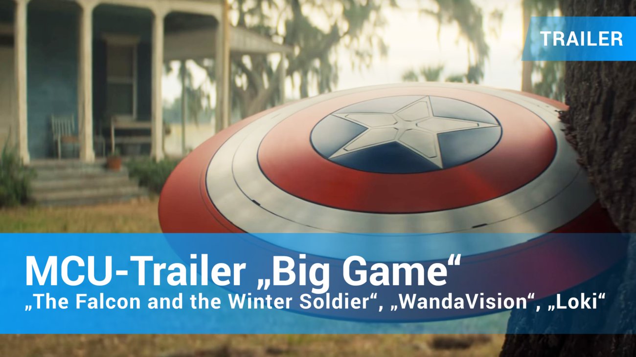 MCU-Serien „Loki“, „The Falcon and the Winter Soldier“, „WandaVision“ –  Trailer Englisch