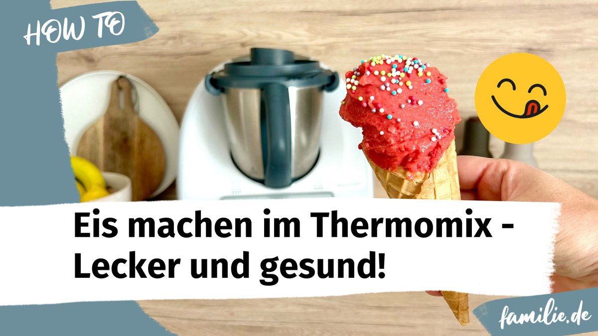 Eis machen im Thermomix - lecker und gesund!