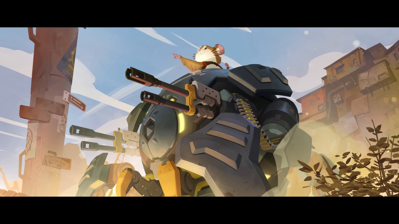 Overwatch – Neuer Held: Wrecking Ball oder Hammond, der Hamster