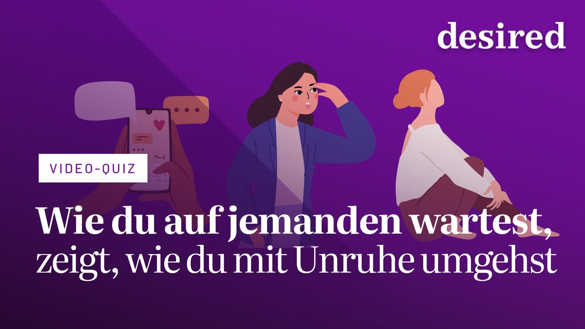 Was du tust, wenn du auf jemanden wartest – zeigt, wie du mit Unruhe umgehst Was du tust, wenn du auf jemanden wartest – zeigt, wie du mit Unruhe umgehst