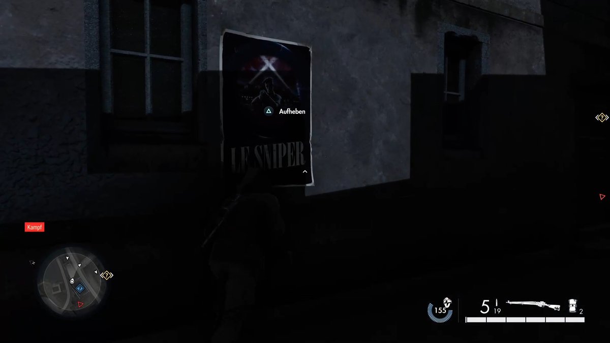 Sniper Elite Resistance: Propagandaposter in „Sonderzugsabotage“ - Fundort