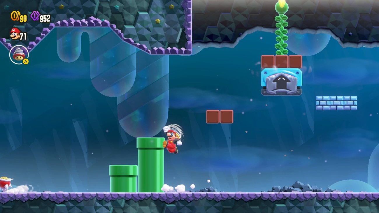 Super Mario Bros. Wonder: Blüteninseln-5 Höhle der Juwelenblöcke