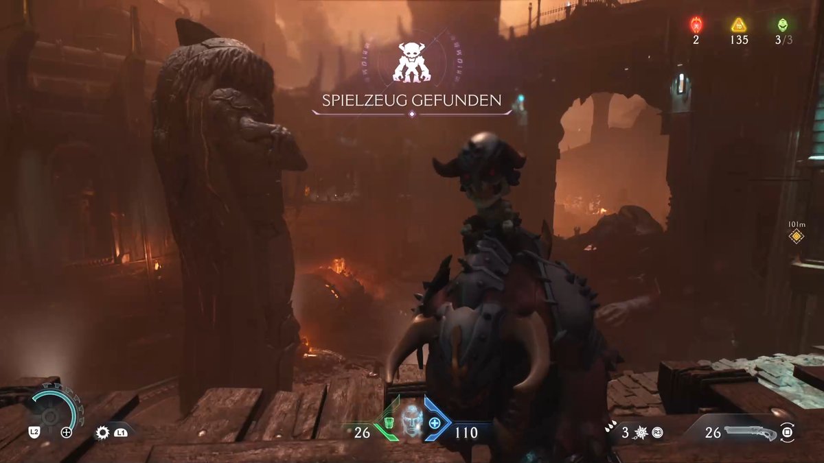 Doom The Dark Ages: Spielzeug "Pinky-Reiter" - Fundort Doom The Dark Ages: Spielzeug "Pinky-Reiter" - Fundort