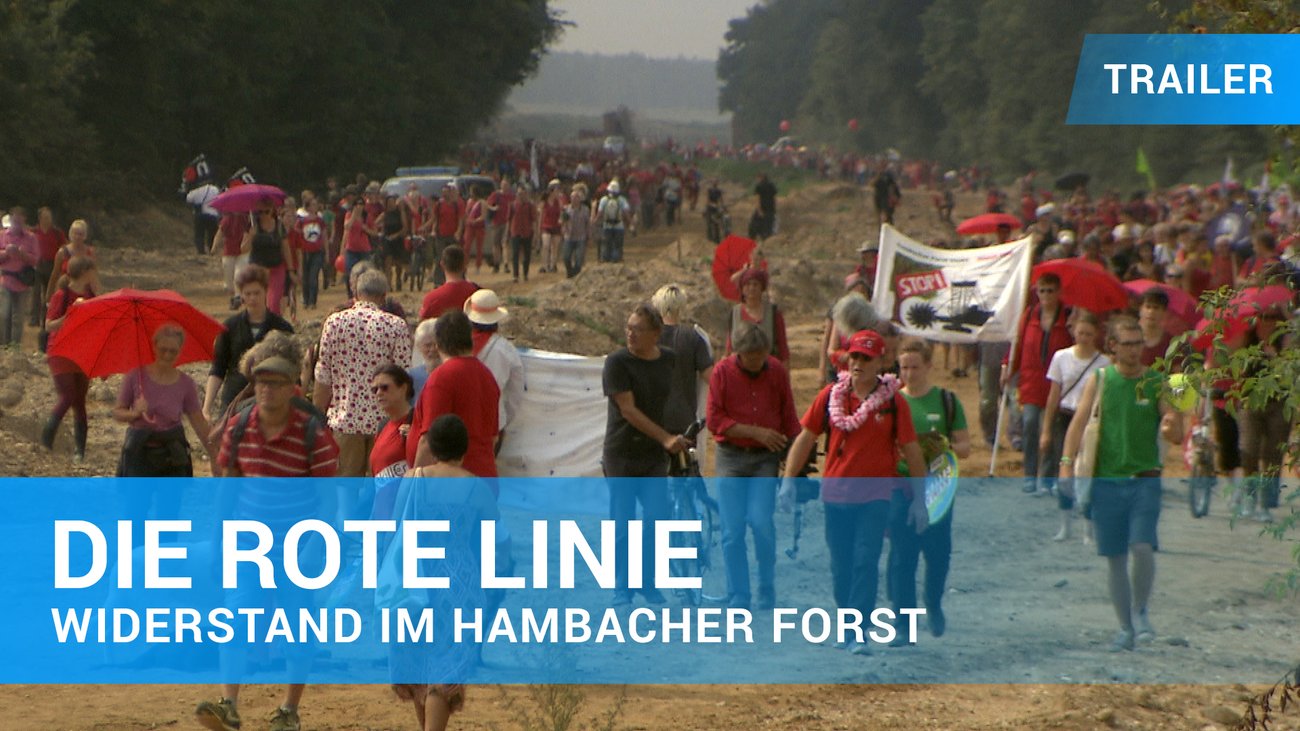 Die rote Linie - Widerstand im Hambacher Forst - Trailer Deutsch