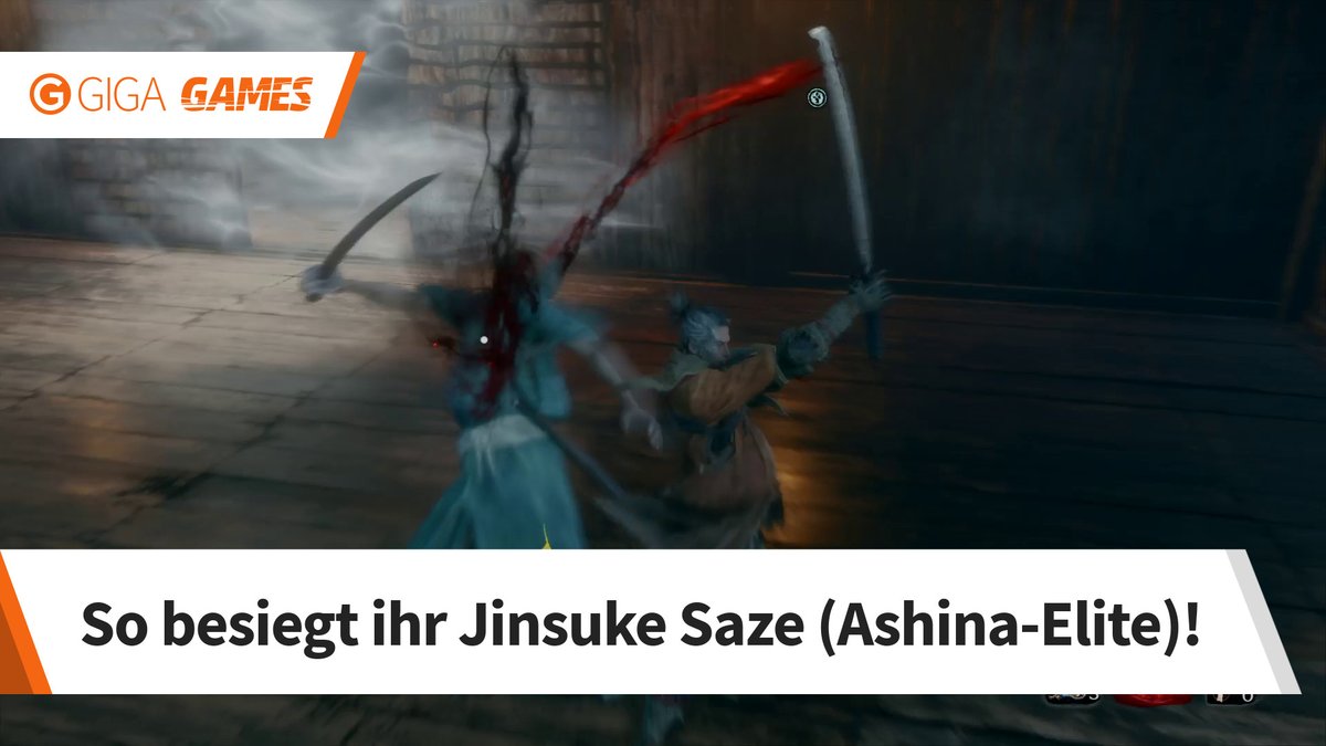 Sekiro - Shadows Die Twice: Bosskampf gegen Jinsuke Saze (Ashina-Elite)