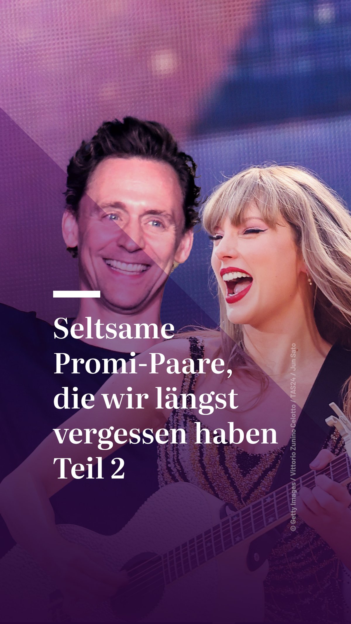 Seltsame Promi-Paare, die wir längst vergessen haben Teil 2