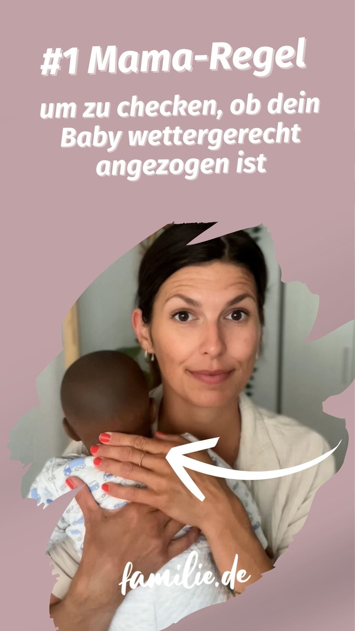 #1 Regel um zu checken, ob dein Baby wettergerecht angezogen ist