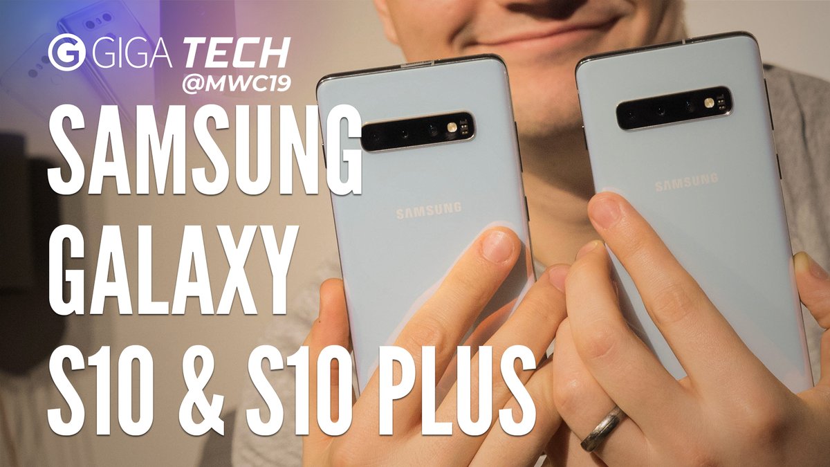 Samsung Galaxy S10 & S10 Plus im Hands-On Samsung Galaxy S10 & S10 Plus im Hands-On