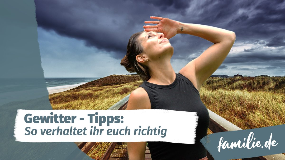 Gewitter-Tipps: So verhaltet ihr euch richtig