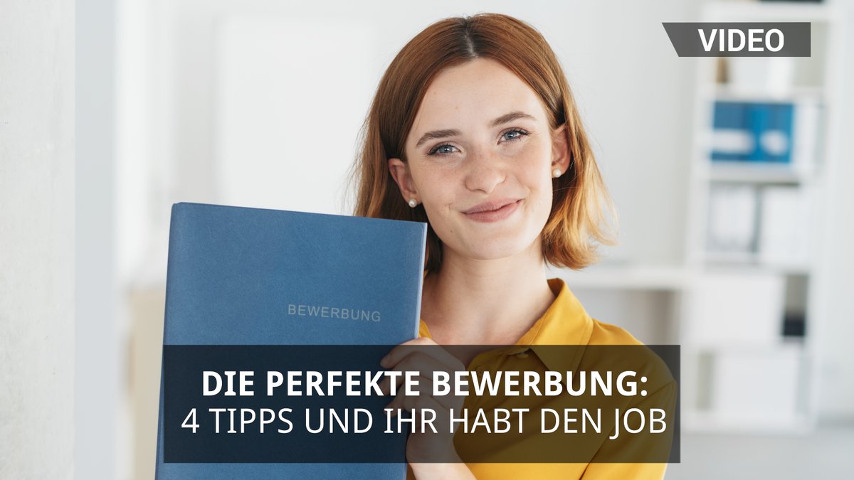 Die perfekte Bewerbung: 4 Tipps und ihr habt den Job Die perfekte Bewerbung: 4 Tipps und ihr habt den Job
