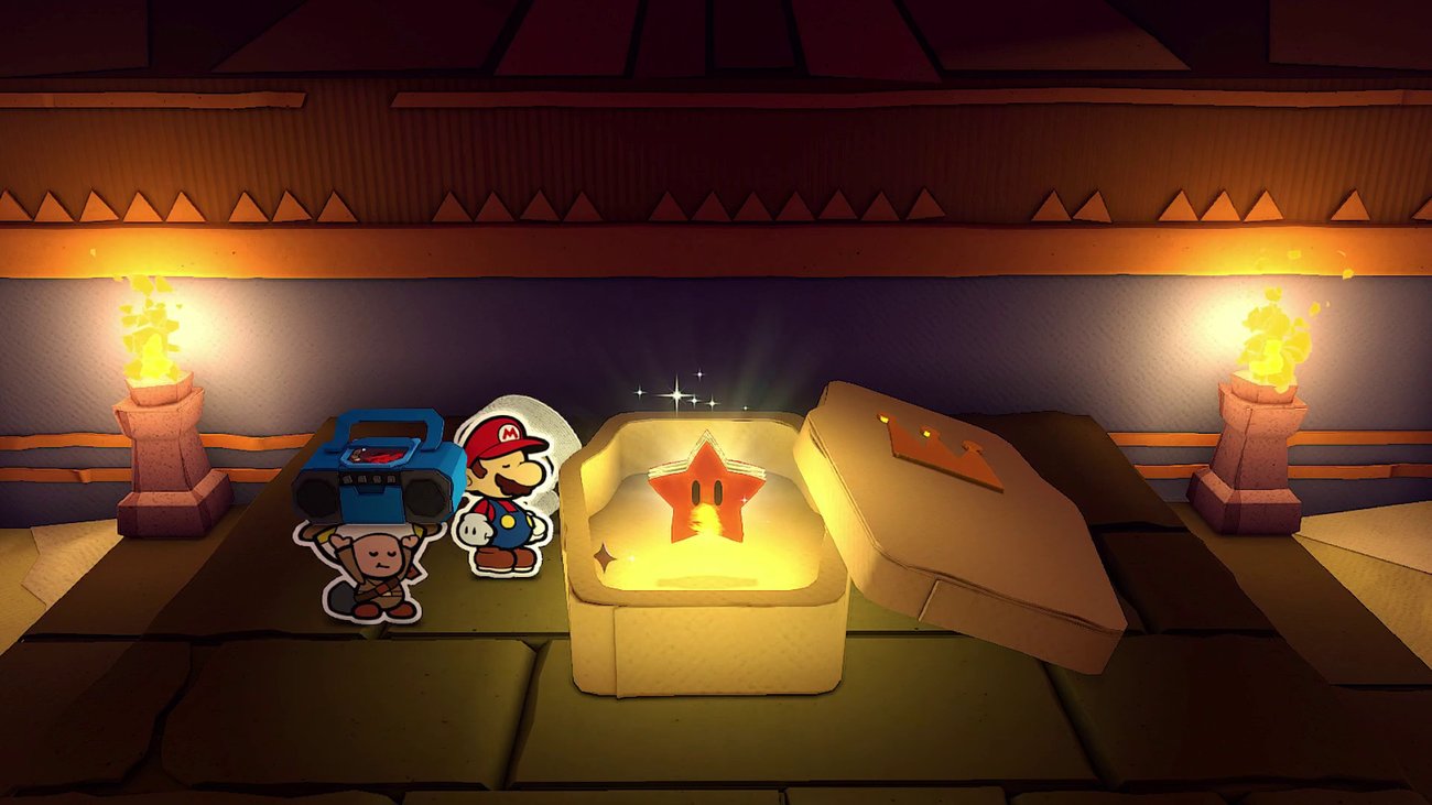 Paper Mario: The Origami King | Fundorte aller Toads - Level: Tempel des Chamses