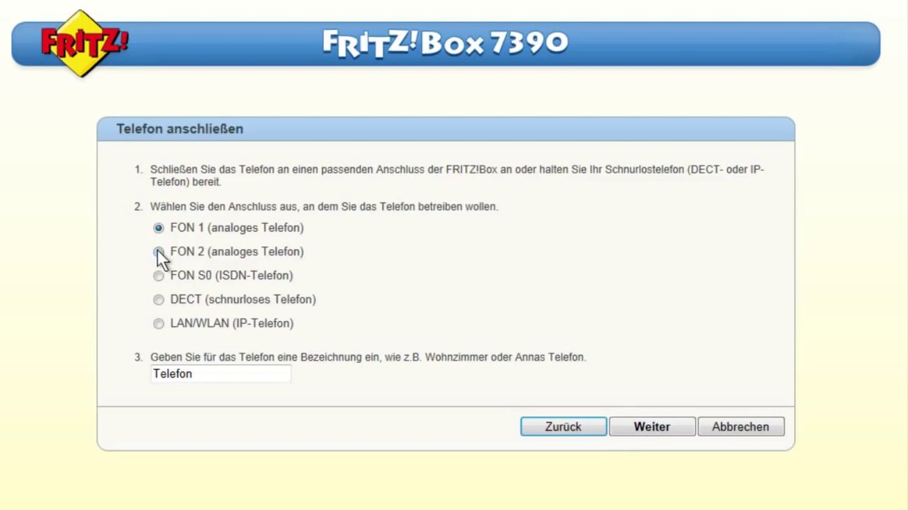 Fritzbox: Telefon einrichten (AVM Tutorial)