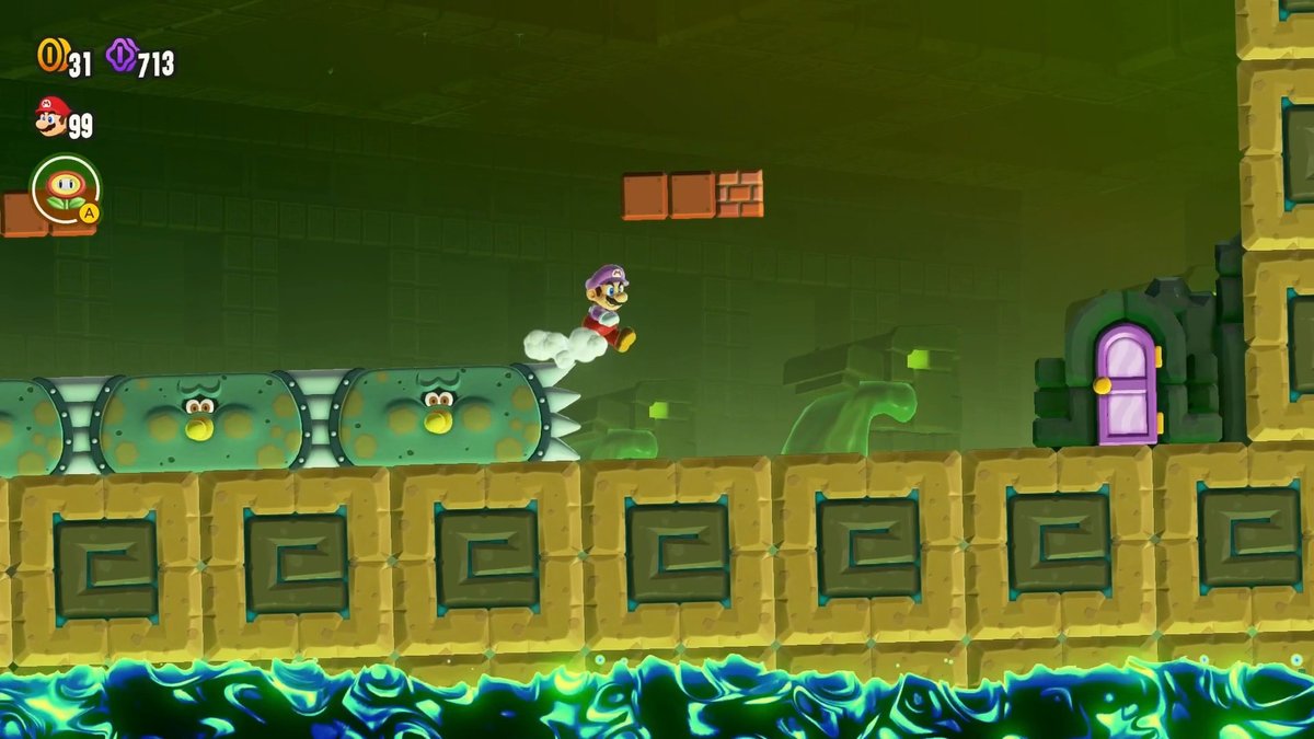 Super Mario Bros. Wonder: W5-6 Expedition 2: Wackel-Ruinen