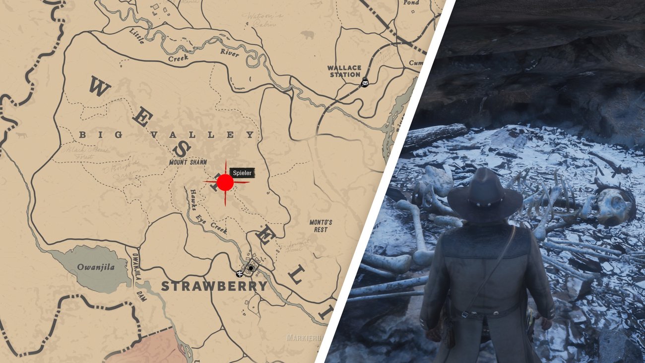 Red Dead Redemption 2: So findet ihr das riesige Skelett