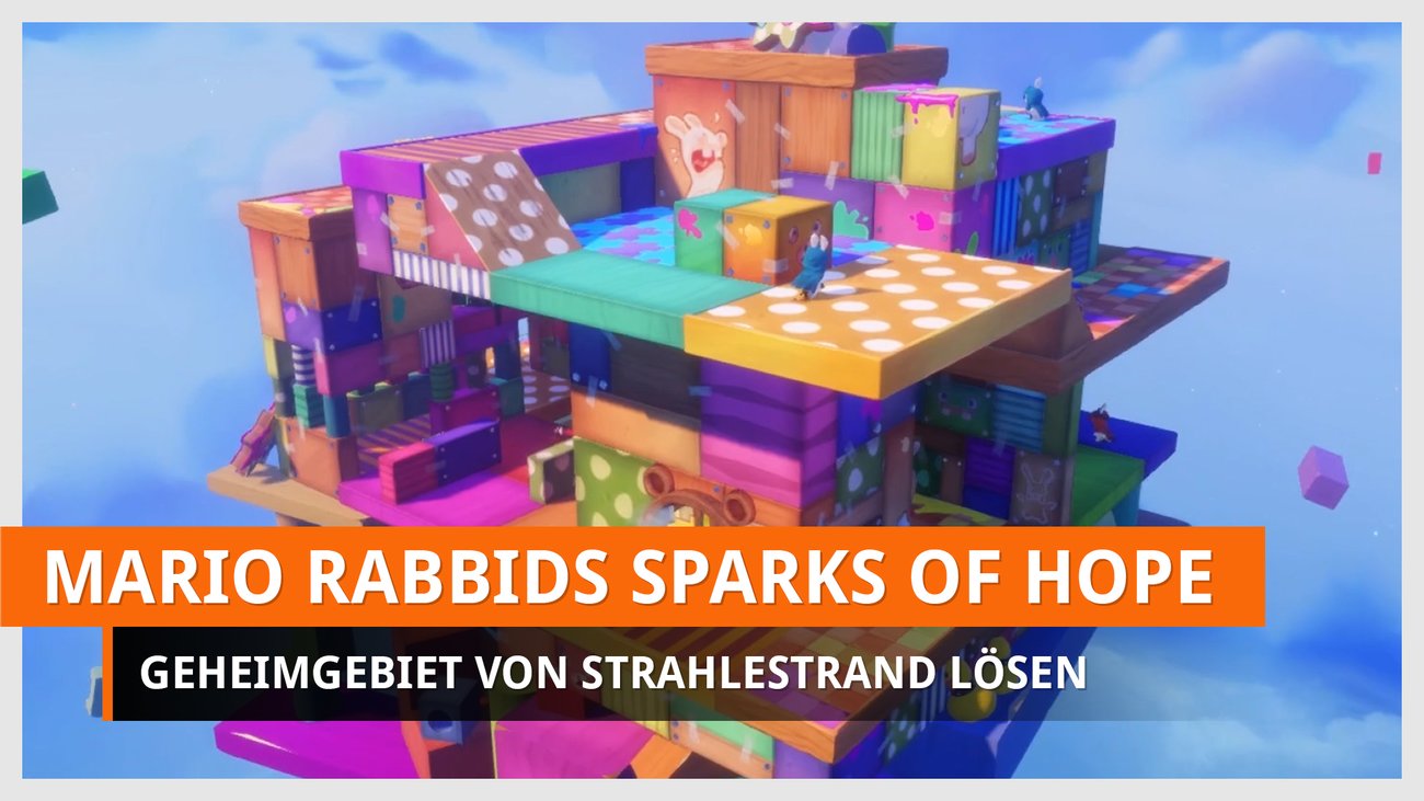 Mario + Rabbids Sparks of Hope: Geheimgebiet von Strahlestrand