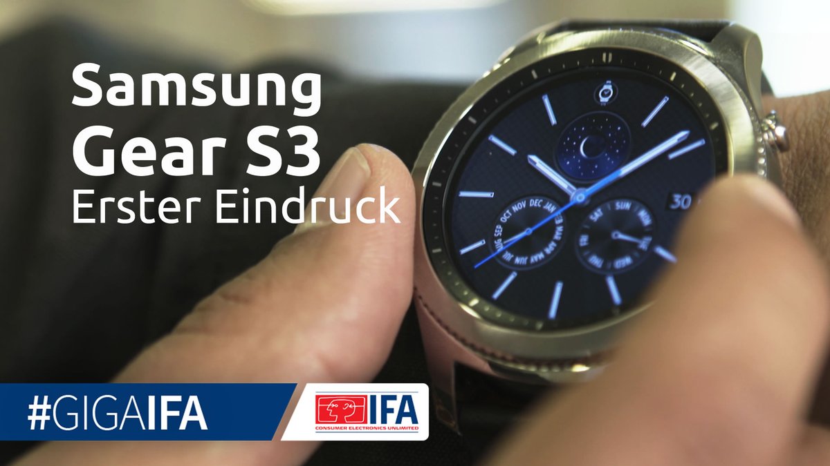 Samsung Gear S3: Erster Eindruck zur Smartwatch