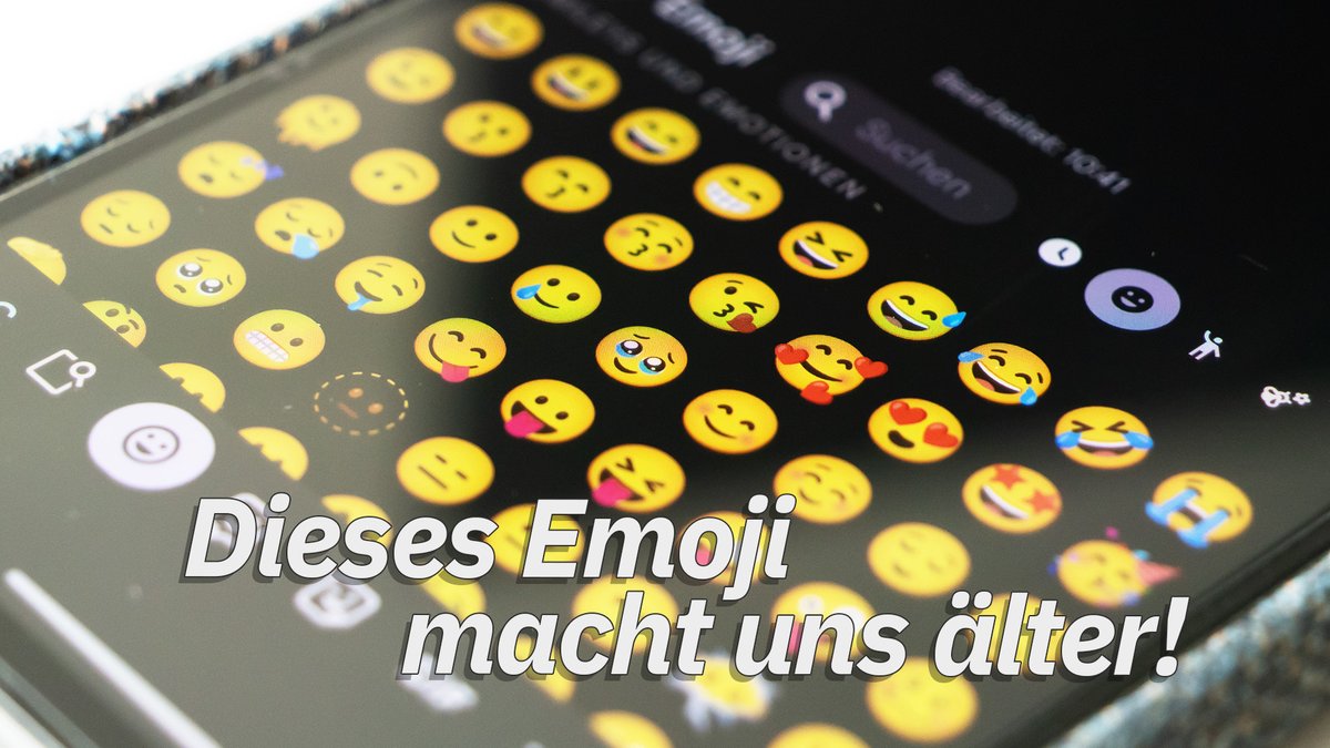 Dieses Emoji macht uns älter! 😱