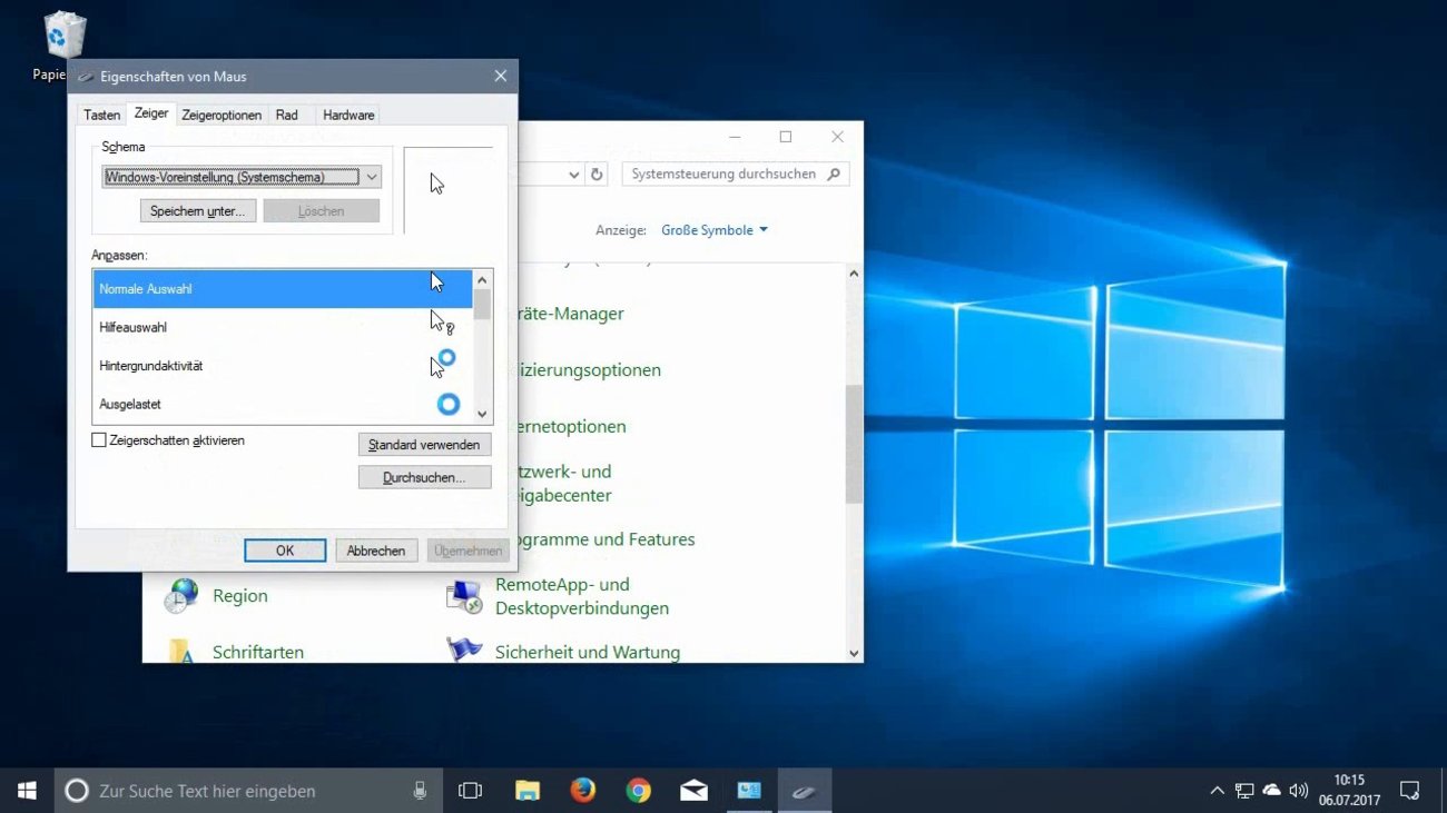 Windows 10 Mauszeiger wieder anzeigen (Video-Tutorial)