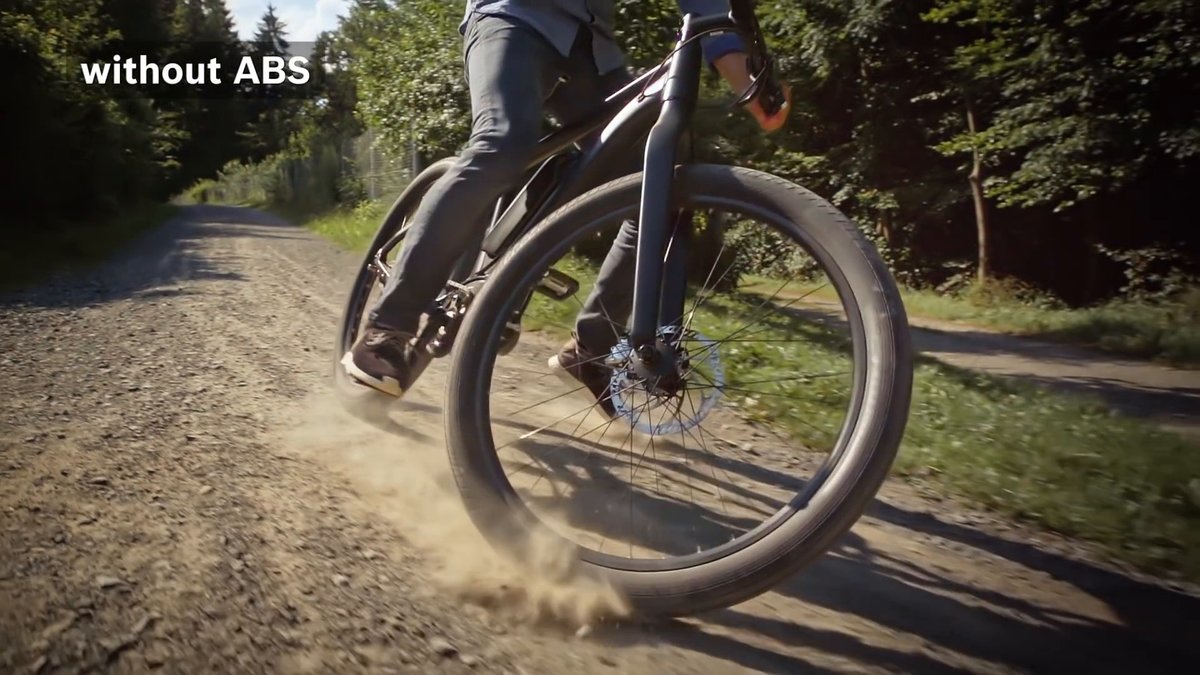 Boschs Antiblockiersystem (ABS) für Fahrräder Boschs Antiblockiersystem (ABS) für Fahrräder