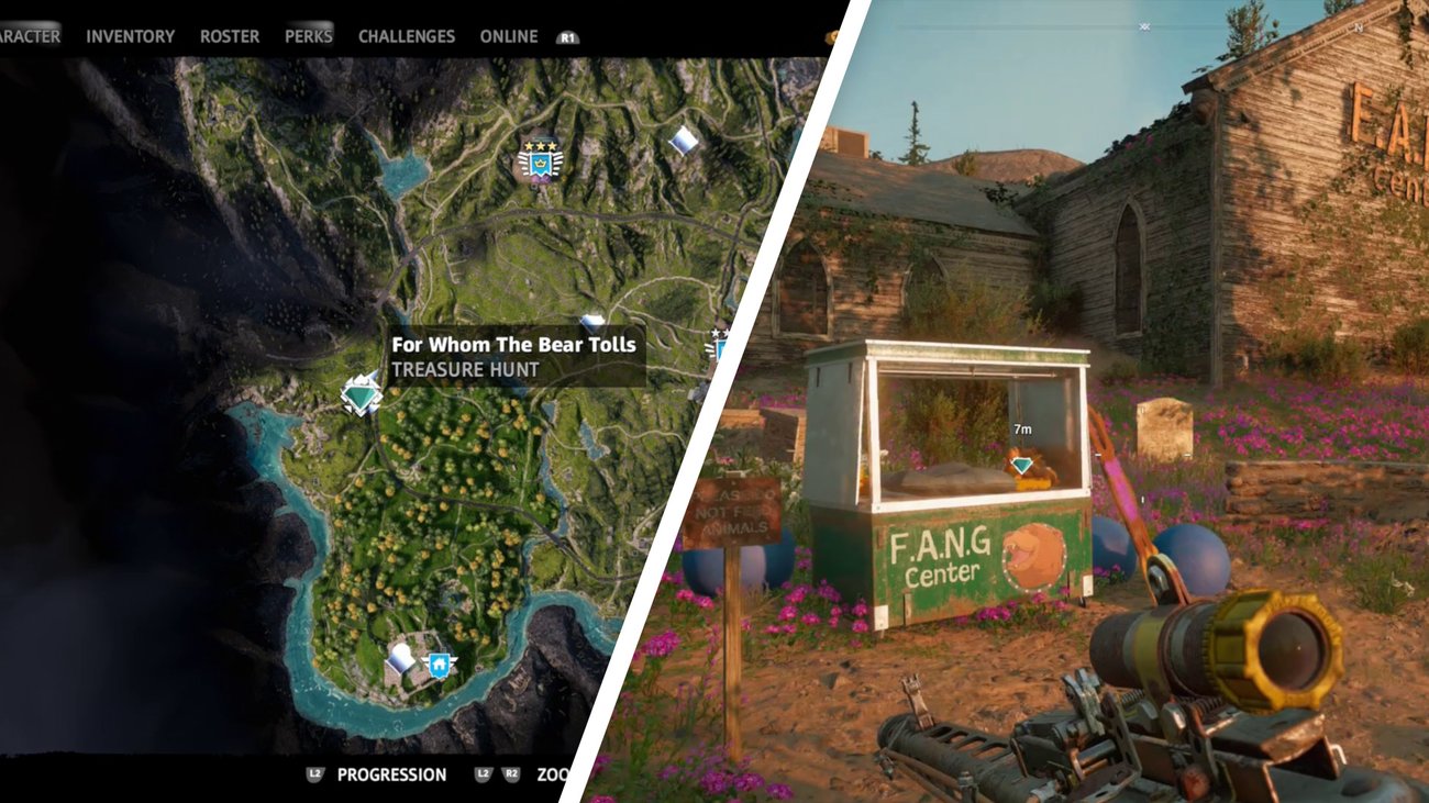 Far Cry New Dawn: Schatzsuche "Ein Bärendienst" - Fundort und Lösung