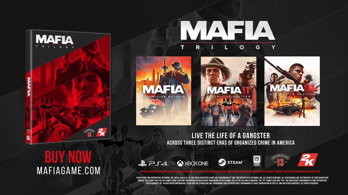 Mafia Trilogy: Official Launch-Trailer
