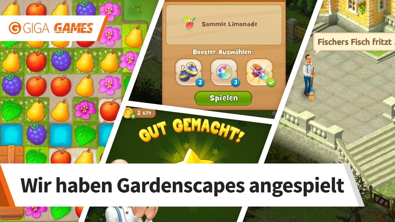 Gardenscapes: Wir haben die erfolgreiche App angespielt!