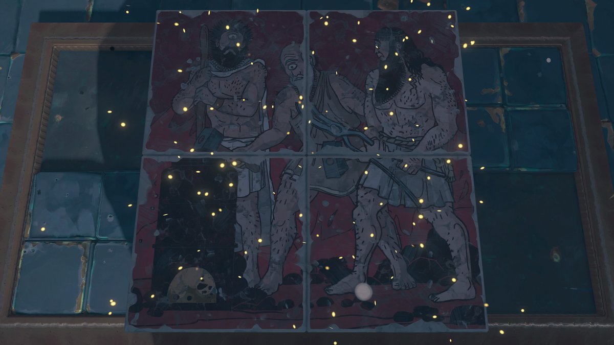 Immortals Fenyx Rising: Fresko #12 (Die Schmiedelande) - Fundort und Lösung Immortals Fenyx Rising: Fresko #12 (Die Schmiedelande) - Fundort und Lösung