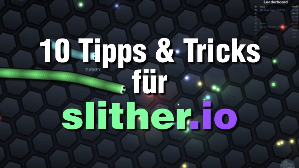 Slither.io: Mit Freunden auf einem Server spielen - so geht's