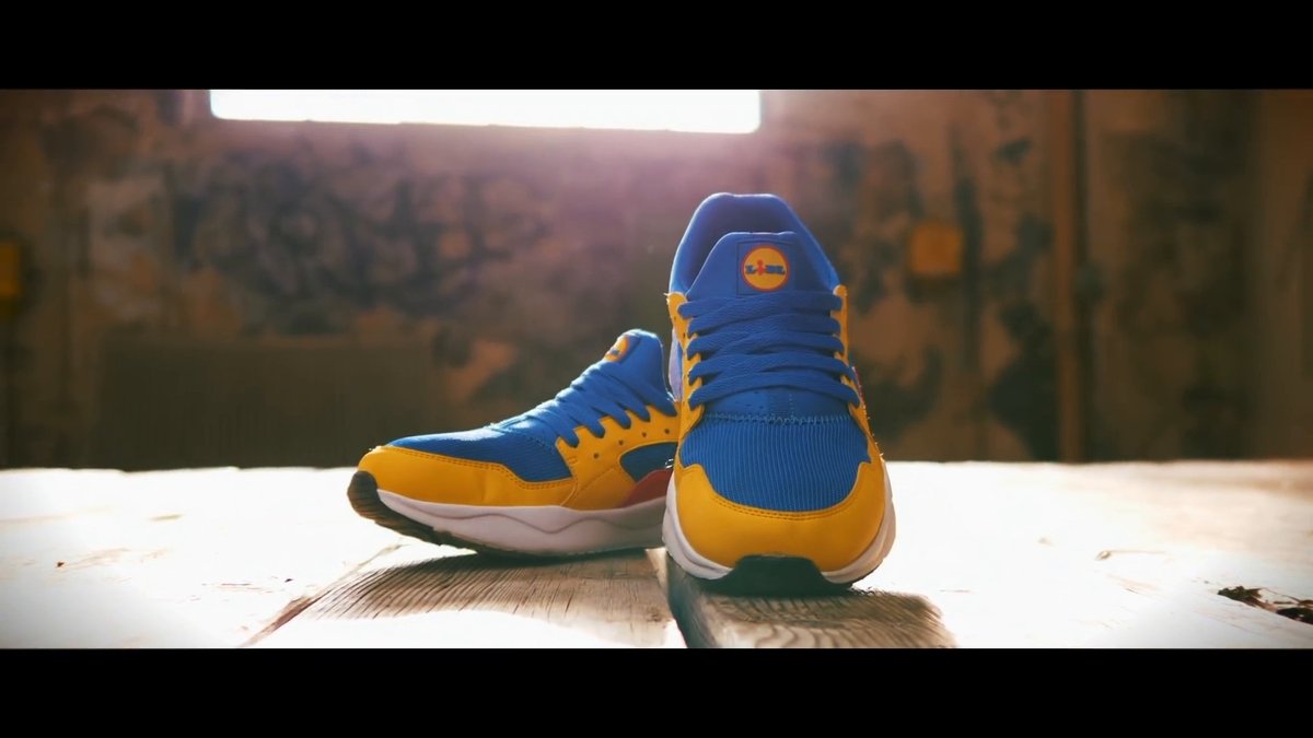 Die Lidl-Sneaker im Video (Spot von Lidl Schweiz) Die Lidl-Sneaker im Video (Spot von Lidl Schweiz)