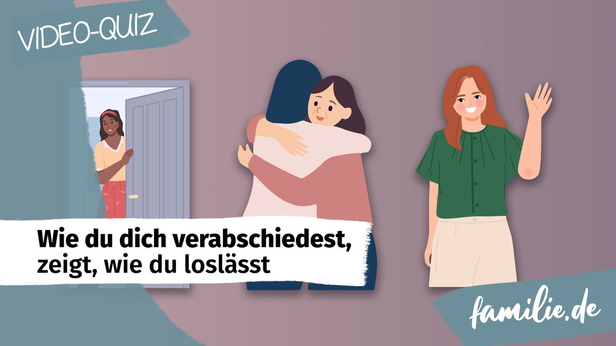 Welche Art, jemanden zu verabschieden, du wählst, zeigt, wie du loslässt