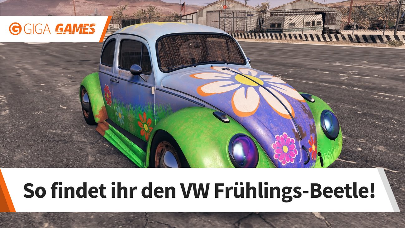 Need for Speed Payback: Stillgelegtes Auto - Volkswagen Beetle Frühlingsedition - 2. Fundort