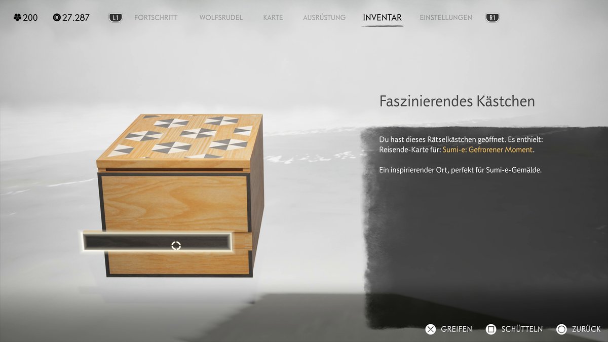 Ghost of Yotei: Faszinierendes Kästchen (Lösung) Ghost of Yotei: Faszinierendes Kästchen (Lösung)