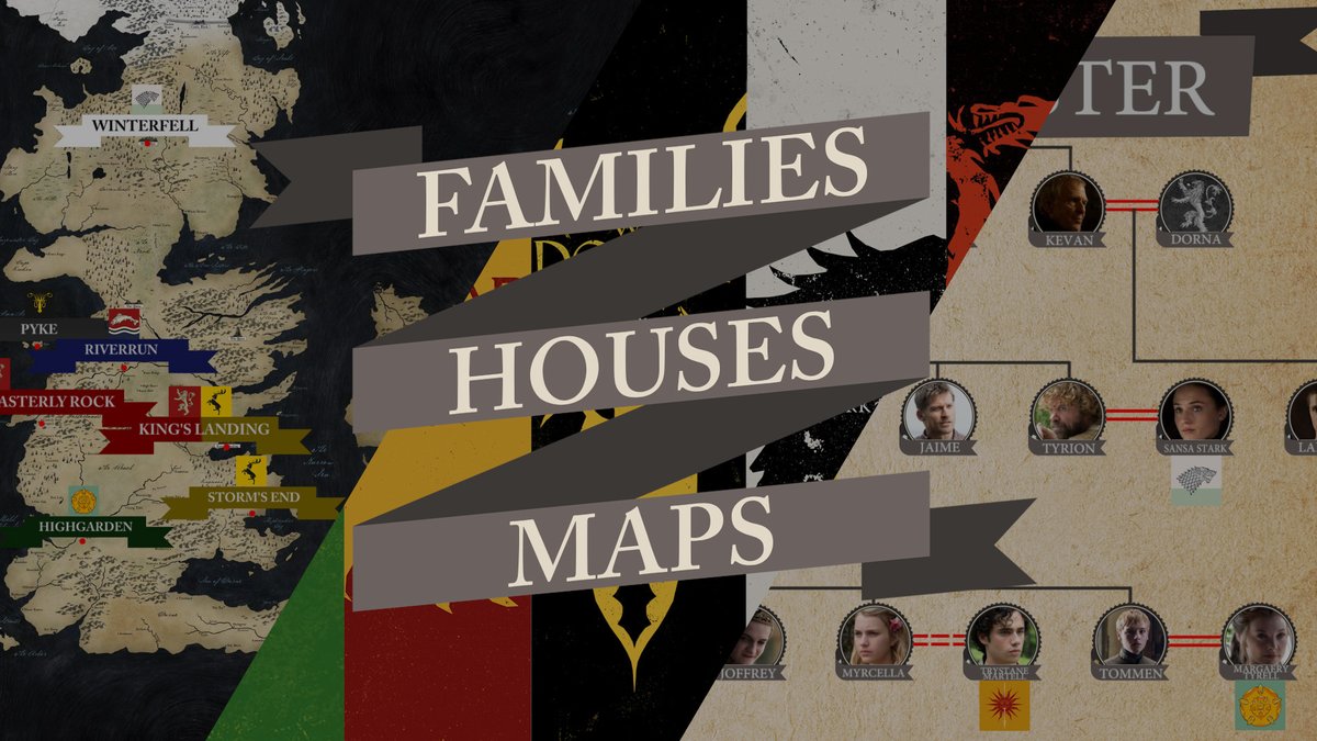 Game of Thrones: Houses & Family Tree Game of Thrones: Houses & Family Tree