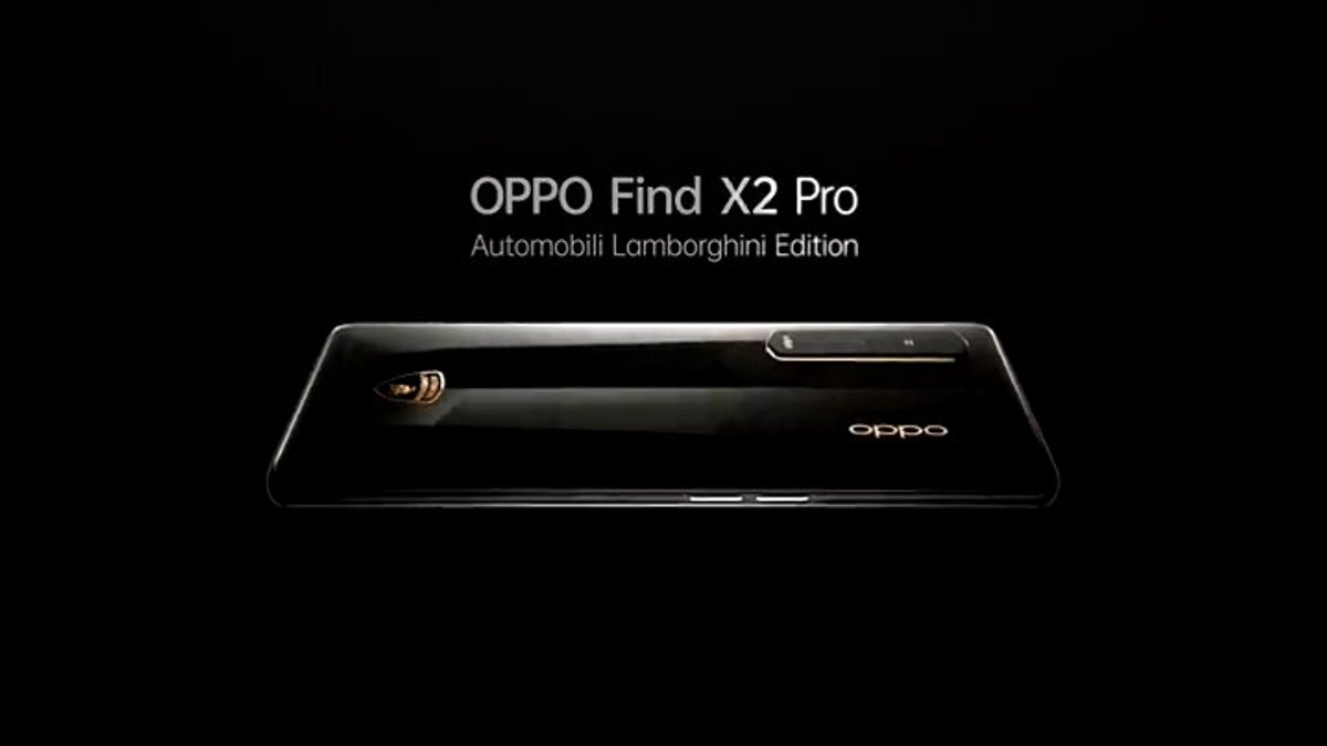 Oppo Find X2 Pro: Lamborghini-Edition Oppo Find X2 Pro: Lamborghini-Edition