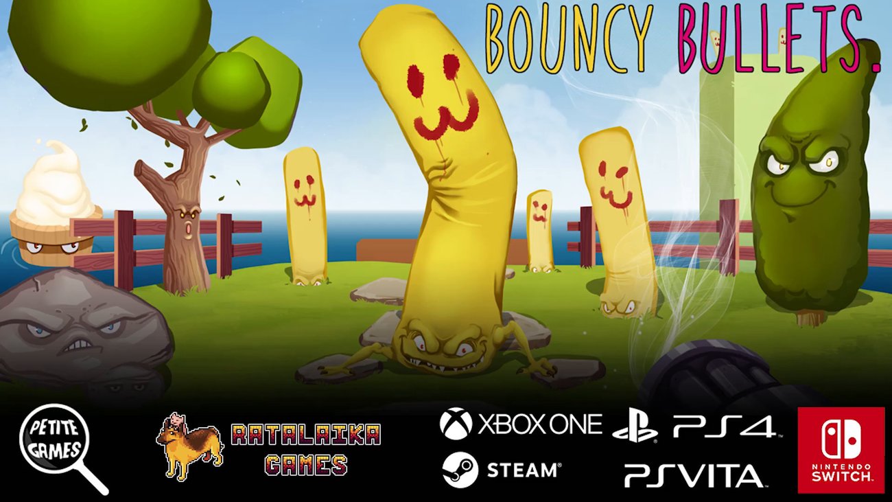 Bouncy Bullets: Launch Trailer
