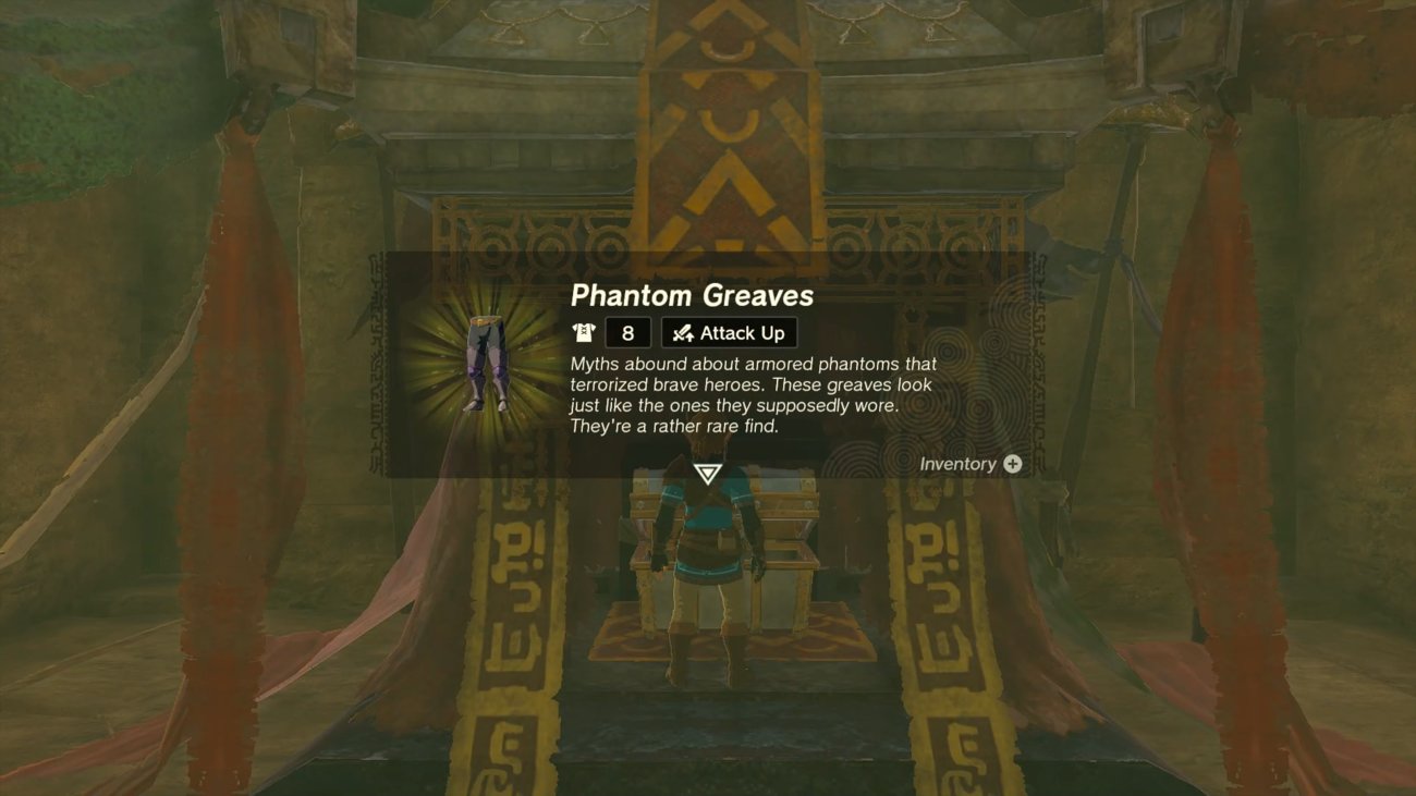 Zelda Tears of the Kingdom: Phantom-Beinschutz finden