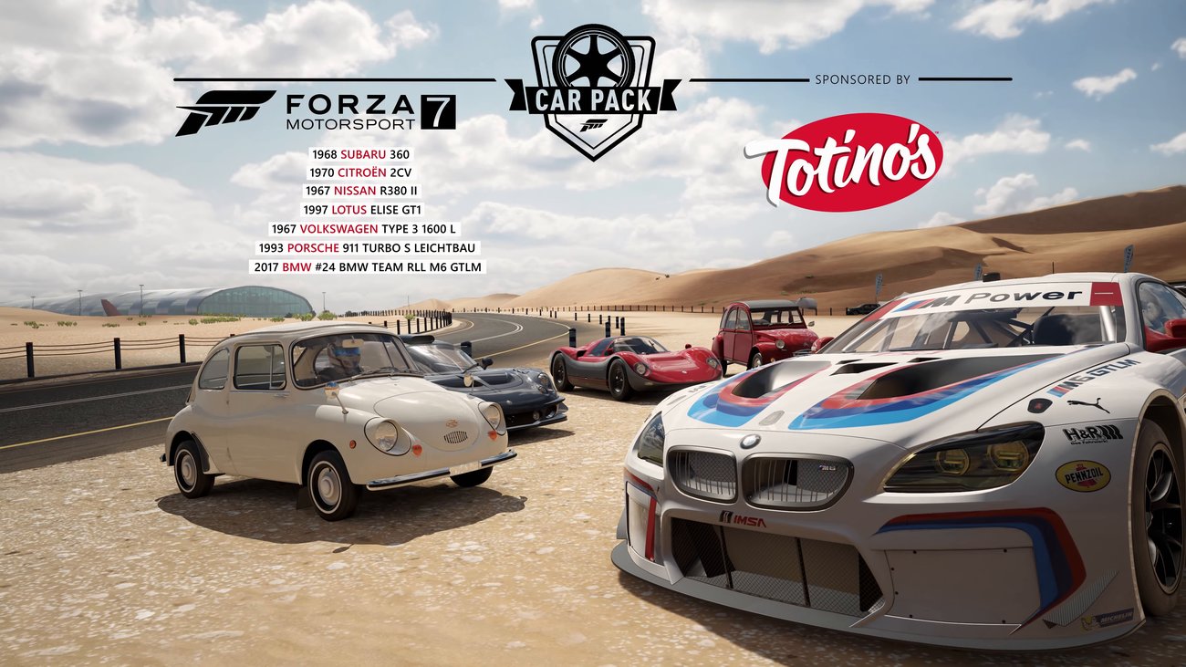 Forza Motorsport 7: Trailer zum Totino's Car Pack