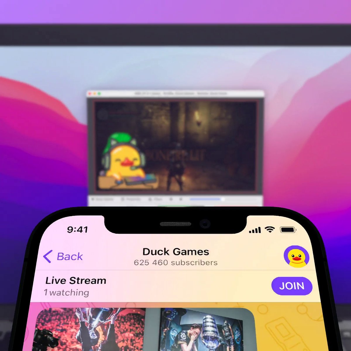 Livestreaming in Telegram: So funktioniert es Livestreaming in Telegram: So funktioniert es