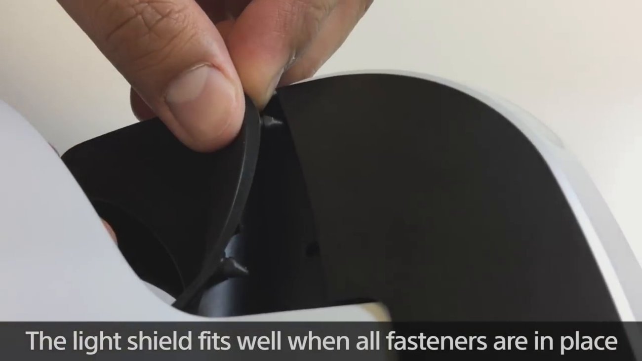 PlayStation VR: Light Shield richtig reinigen