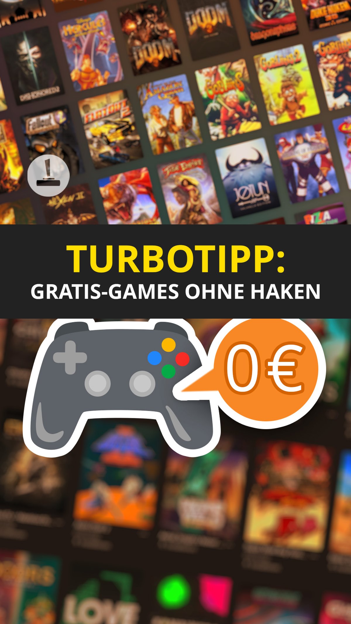 TurboTipp: Gratis Games für den PC, ohne Haken