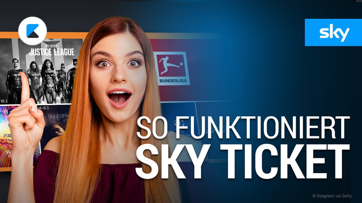 SKY Ticket: So funktioniert der Streamingdienst von SKY SKY Ticket: So funktioniert der Streamingdienst von SKY