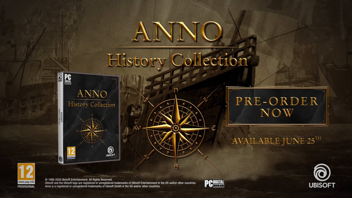 ANNO HISTORY COLLECTION - OFFICIAL ANNOUNCEMENT TRAILER ANNO HISTORY COLLECTION - OFFICIAL ANNOUNCEMENT TRAILER