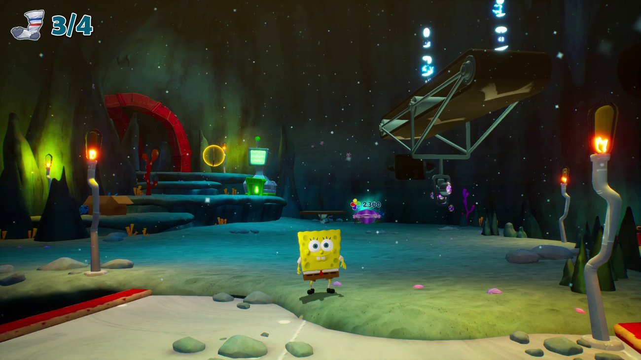 SpongeBob Rehydrated | Fundorte aller Socken - Level: Heldenhöhle