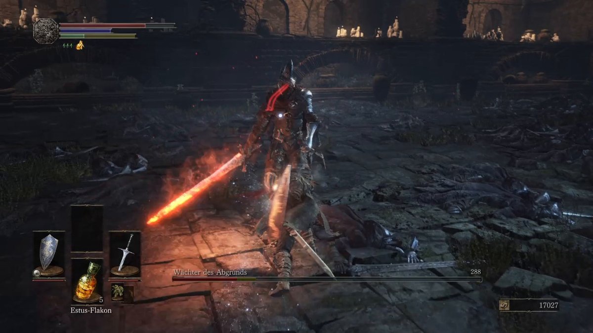 Dark Souls 3: Wächter des Abgrunds - Bosskampf Dark Souls 3: Wächter des Abgrunds - Bosskampf