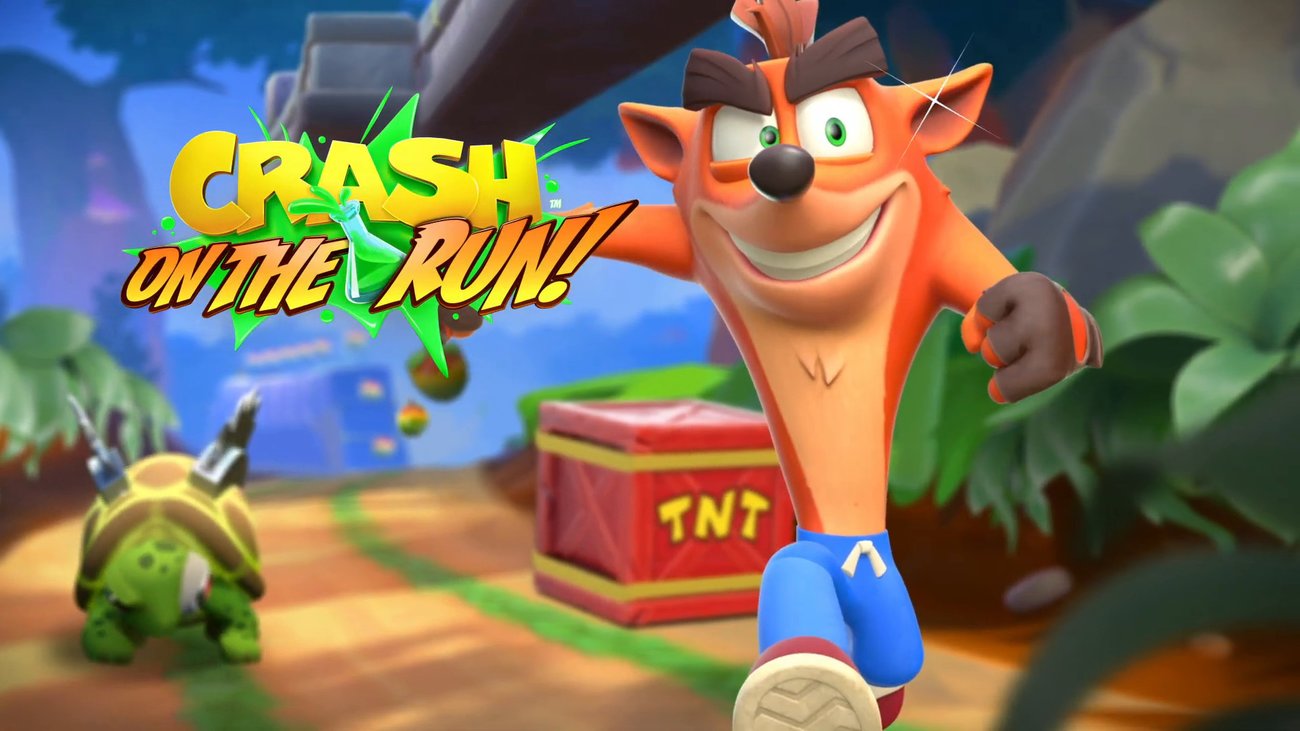„Crash Bandicoot: On the Run!“-Trailer für Android und iOS