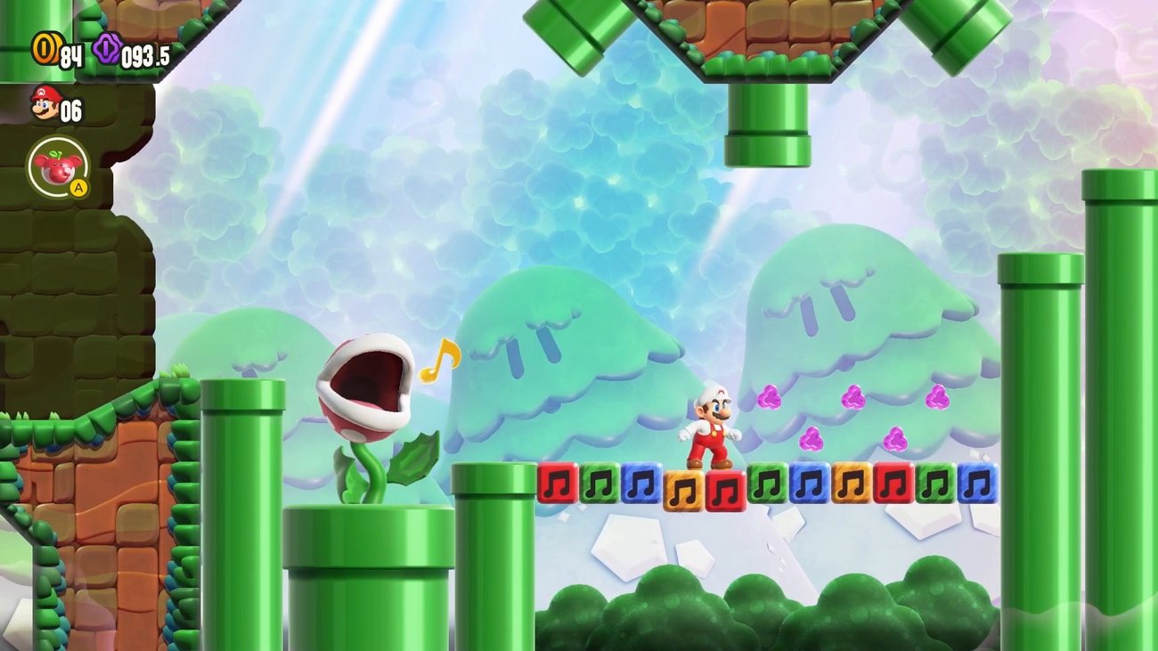 Super Mario Bros. Wonder: Geheimer Ausgang in "Piranha-Pflanzen-Parade"