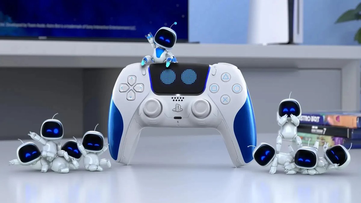 Neuer PS5-Controller im Astro-Bot-Design Neuer PS5-Controller im Astro-Bot-Design